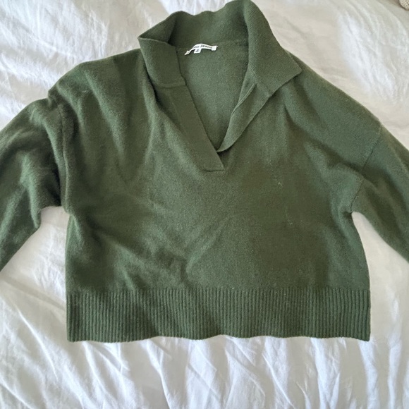 REFORMATION - Cashmere Polo Sweater - Picture 2 of 4